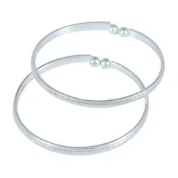 MEMOIR Unisex Kids 2 Brass Antique Silver-Plated Charm Bracelet-image-86