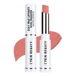 Lyon Beauty USA Stay True Lipfinity Non-Transfer Matte Lipstick  2.3 gm- 01 Nude Peach-49