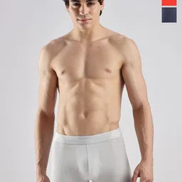 Calvin Klein Underwear Pack Of 3 Low Rise Outer Elasticated Knitted Trunks - NB4392841-picture-12