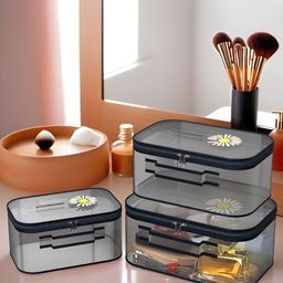 Aura Blue Set of 3 Reusable Makeup Organiser Organisers-image-20