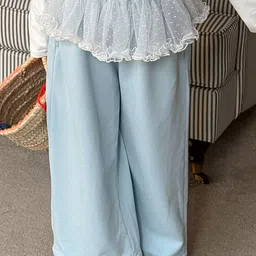 LULU & SKY Girls Wide Leg High-Rise Trousers-picture-35
