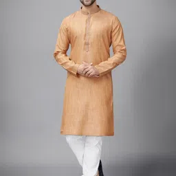 JUGG JUGG JEEYO Men Textured Kurta with Trousers-picture-10