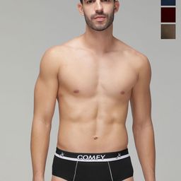 AMUL COMFY Pack Of 4 Pure Cotton Basic Briefs AC-CBRIOE-BK-CB-SG-AF-3XL-4PC-picture-8