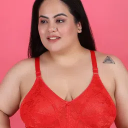 Klassik Floral Bra Full Coverage-5