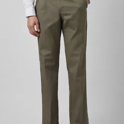 Van Heusen Slim Fit Pleated Formal Trousers-image-87