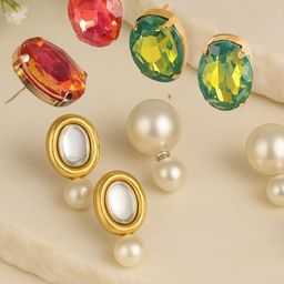 Anouk Women Red Earrings-picture-11