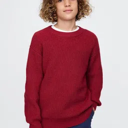 GAP Boys Ribbed Round-Neck Sweater-picture-39