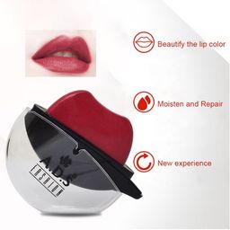 A.D.S Set Of 2 Lip Shape Apple Design Lipstick - 10 gm Each- Rose Gold - 11 Wine - 12 image 3