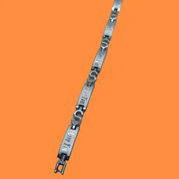 Dynamic Retail Global Men Silver Bracelet-image-74