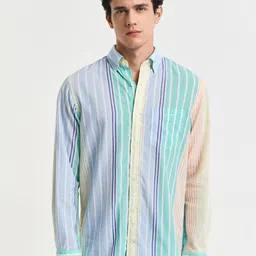 GANT Men Opaque Striped Casual Shirt-image-47