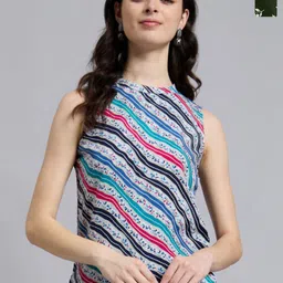 THE FAB FACTORY Women Floral Printed Regular Top-picture-33