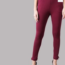 Valles365 by S.C. Pack Of 2 Women Cotton Ankle Length Leggings-image-46