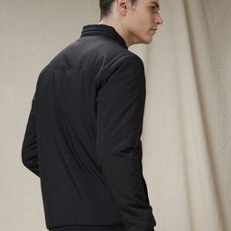 WROGN Men Geometric Bomber with Patchwork Jacket image 3