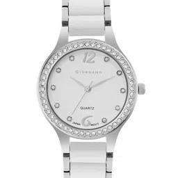 GIORDANO Women Embellished Dial & Stainless Steel Straps Analogue Watch GZ-60065-11-image-53