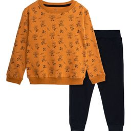TuddyBuddy Kids Printed Round Neck Night Suit-image-8