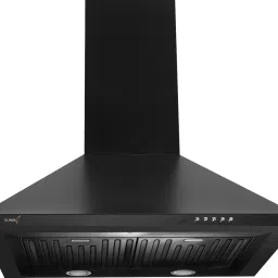 GARNET BLACK 60 Wall Mounted Black 800 CMH Chimney-image-17