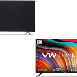 dorca TV COVER15 for 43.70000000000001 inch VW 109 cm (43 inches) Android Smart LED TV VW43F1- 43inch DustCover 08-15