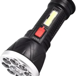 ™High Brightness Multifunctional LED FLASH LIGHT+COB SIDE LAMP 4 Modes 8 hrs Torch Emergency Light-image-54