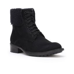 Bruno Manetti Women Black Solid Suede Heeled Boots-image-57