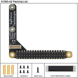 Geekworm X1300-A2 I2S Audio Accessory Auxiliary Board for X1300 / X630 image 2