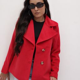 The Roadster Life Co. Notched Lapel Single-Breasted Coat-picture-3