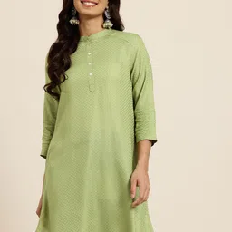 HERE&NOW Mandarin Collar Tunic-image-15