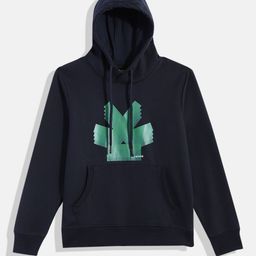 WROGN YOUTH Boys Navy Blue Printed Hooded Sweatshirt-image-35