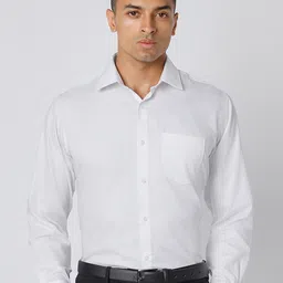 Van Heusen Spread Collar Long Sleeves Cotton Formal Shirt-image-43