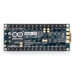 Official Arduino Nano 33 BLE Sense Rev2 with Headers Nordic nRF52840, 9-Axis IMU & Bluetooth Low Energy for IoT, Machine Learning & Robotics Projects Official Arduino Nano 33 BLE Sense Rev2 with Headers Nordic nRF52840, 9-Axis IMU & Bluetooth Low Energy for IoT, Machine Learning & Robotics Projects image 2