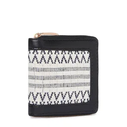 KLEIO Jacquard Weave Zip Around Wallet image 2