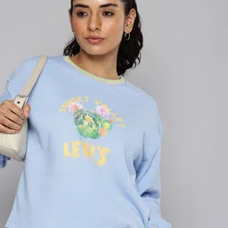 Levis Pure Cotton Printed Sweatshirt-image-59