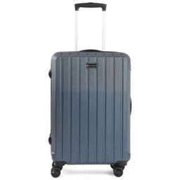 Swiss Military Phantom Grey Striped Hard Small Trolley Bag - 35 cm-image-80