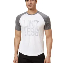 Globus White Regular Fit Printed Sports T-Shirt-image-69