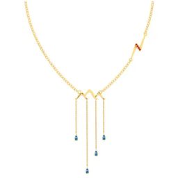 P.C. Chandra Jewellers 18k Yellow Gold Unique Motif Necklace-image-52