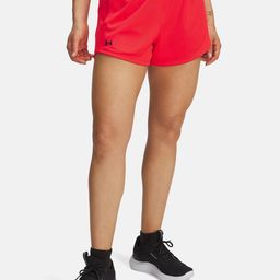 UNDER ARMOUR Women Play Up Mesh Training Shorts-picture-5