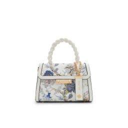 Aldo Aira Womens White Top Handle Satchel Bag (S)-picture-8
