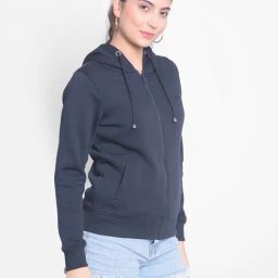 Crimsoune Club Navy Slim Fit Hoodie-image-61