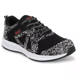 Kavacha Steel Toe Knitted Safety Shoes Low Ankle Phylon TPR Rubber Sole Size UK 6 Black, Kv-S208-06-image-93