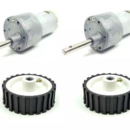 Invento 12v 10 Kg-cm 30 RPM Side Shaft High Torque Geared DC Motor-picture-29