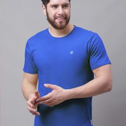 Friskers Round Neck Pure Cotton T-shirt-picture-33