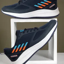 CLYMB Men Mesh Running Non-Marking Shoes-picture-2
