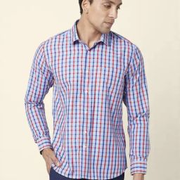 Byford by Pantaloons Multi Slim Fit Checks Shirt-picture-7