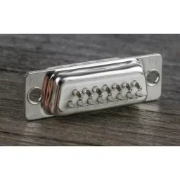 RS PRO 15 Way D-sub Connector Plug Panel Mount 2.77 mm Pitch, 5443761-6