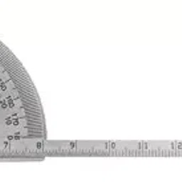 Kristeel Protractor Cum Depth Gauge With D Head Type, 1501A-0