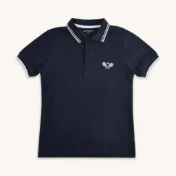 Pantaloons Junior Navy Cotton Regular Fit Polo T-Shirt-image-14