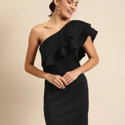 DODO & MOA Black Shift Dress-picture-39