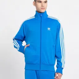Adidas Originals Blue Regular Fit Printed Sports Jacket-picture-46
