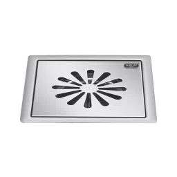 Sanjay Chilly Tof Square Ezee Floor Drainer Silver 153 x 153 mm, TOF-SE-GS-153-image-77