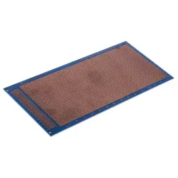 RS PRO Single Sided Matrix Board FR4 1.02mm Hole, 2.54 x 2.54mm Pitch,220x100x1.6mm Model No 1004514-91