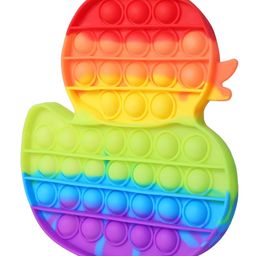 Toyshine Pack of 1 Duck Fidget Popping Sounds Toy - Multicolour-28